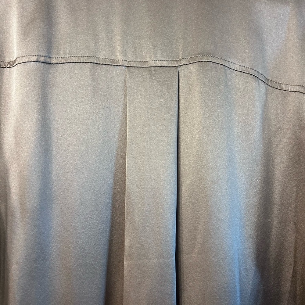 Banana Republic Gold Satin Dress - Picture 3 of 10
